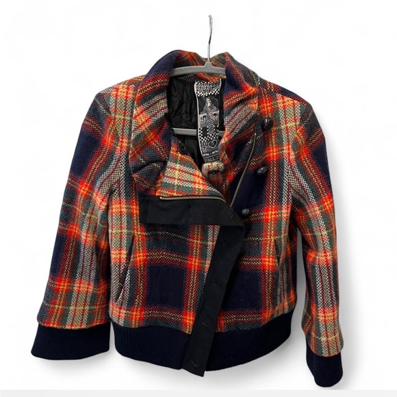 L.A.M.B. Jackets & Blazers - Plaid Jacket